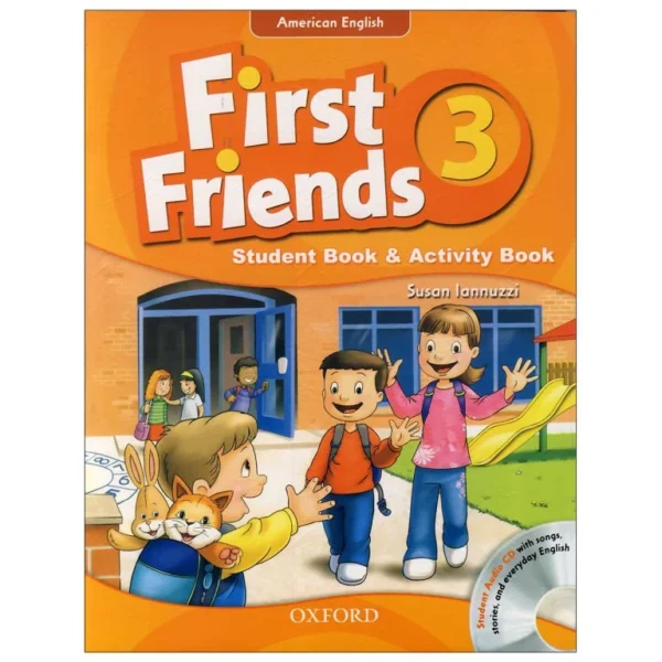 کتاب American English First Friends 3 اثر Susan lannuzzi انتشارات واژه اندیش