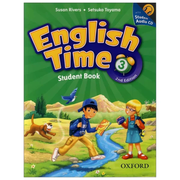 کتاب English Time 3 2nd اثر Susan Rivers and Setsuko Toyama انتشارات OXFORD