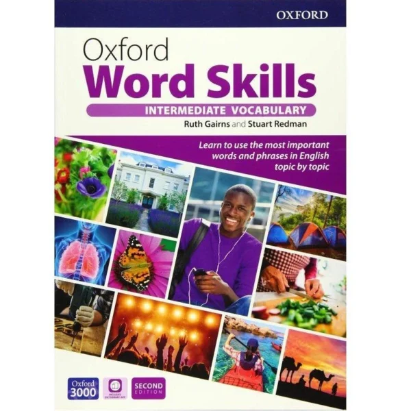 کتاب Oxford Word Skills Intermediate Second Edition اثر Ruth-Gairns And Stuart-Redman انتشارات آکسفورد