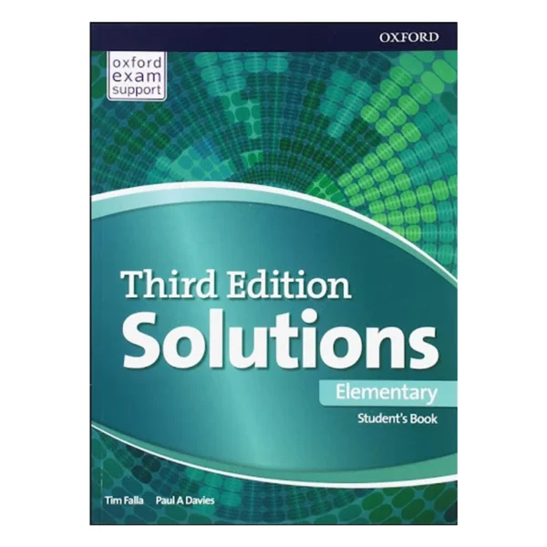 کتاب Solutions Elementary 3rd Edition اثر Paul A.Davies and Tim Falla انتشارات آکسفورد