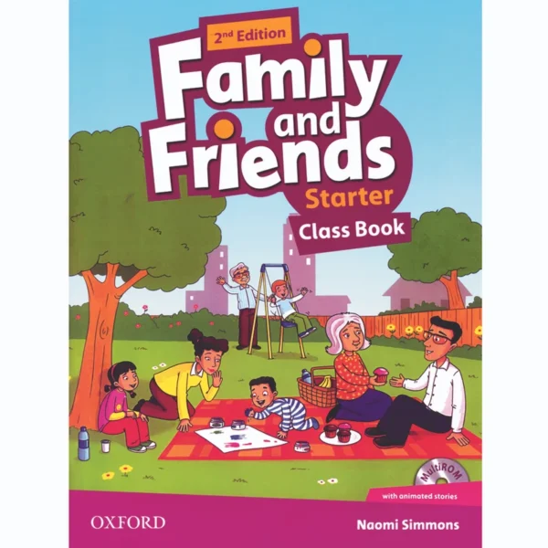 کتاب family and friends starter اثر Naomi Simmons انتشاراتOxford