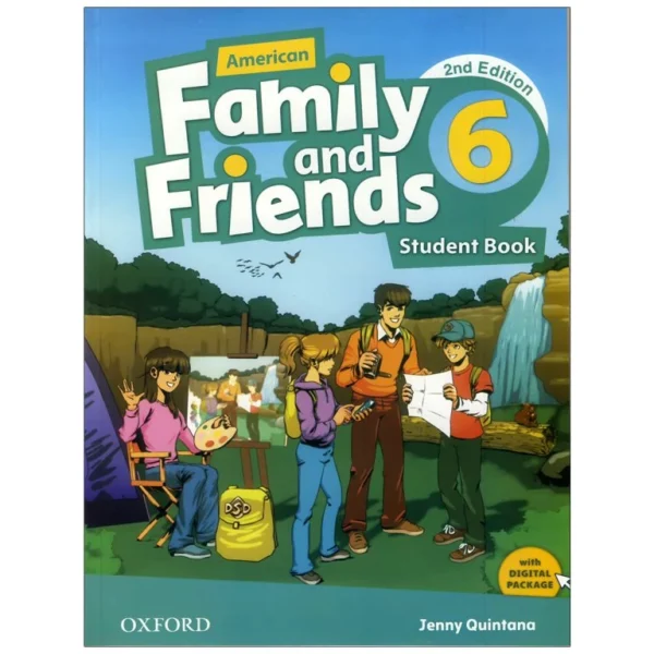 کتاب American Family and Friends 2nd 6 اثر Tamzin Thompsonانتشارات Oxford