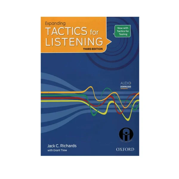 کتاب Expanding Tactics For Listening Third Edition اثر Jack C.Richards and Grant Trew انتشارات الوند پویان