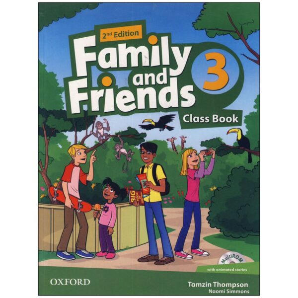 کتاب Family and Friends 2nd 3 اثر Tamzin Thompson and Naomi Simmons انتشارات آکسفورد